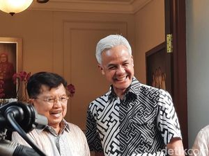 Ganjar Duga Beda Pilihan dengan JK: Kalau Dukung Saya juga Boleh