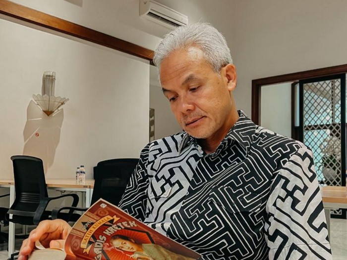 Capres nomor urut 3 Ganjar Pranowo. (Akun X Ganjar)