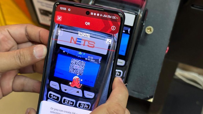 Cara menggunakan QRIS di SIngapura