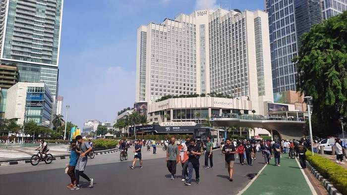 CFD Jakarta ramai pagi ini