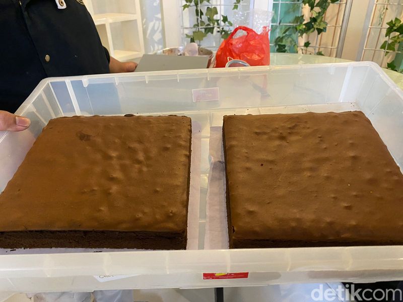 Christmas Log Cake buatan chef Yongki Gunawan