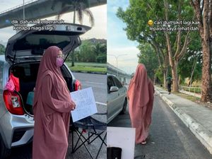 Demi Biaya Persalinan, Wanita Hamil Ini Rela Jualan Nasi Lemak