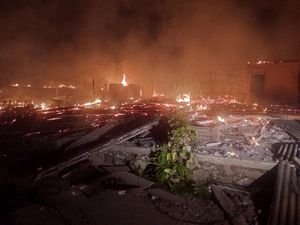 Kebakaran di Suruh Semarang Hanguskan Belasan Rumah