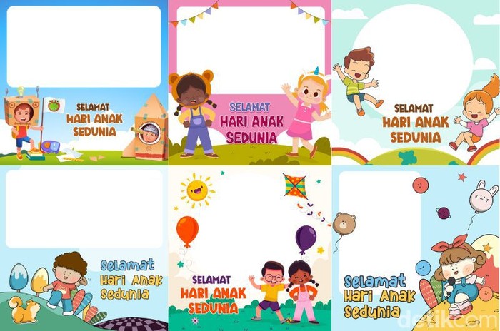 Kumpulan Twibbon Hari Anak Sedunia 2023