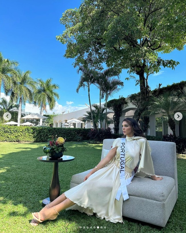Alhasil Marina Machete menjadi transgender Portugal pertama yang berlaga di kontes kecantikan Miss Universe 2023. Foto: Instagram