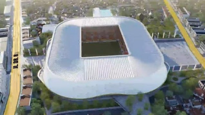 Desain Mattoanging International Stadium