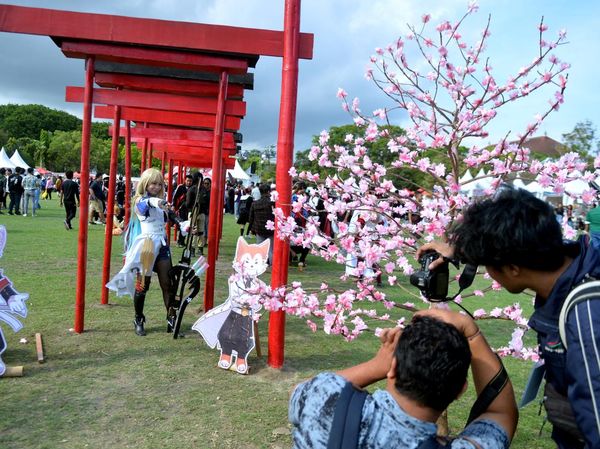 Melihat Keseruan Festival Budaya Jepang di Bali