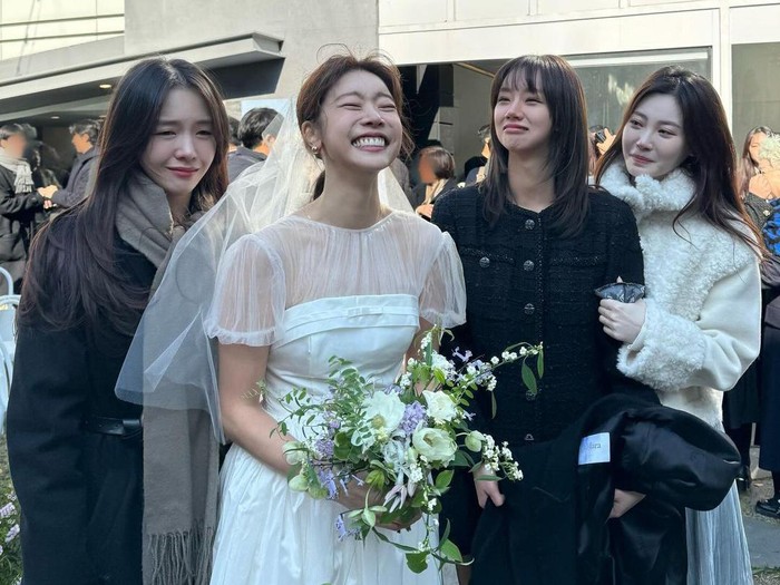 Momen Haru Pernikahan Sojin & Lee Dong Ha, Jadi Ajang Reuni Girls Day