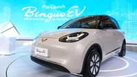 Wuling BinguoEV baru saja diluncurkan di Indonesia. Di negara asalnya, China, mobil listrik bergaya hatchback itu punya pesaing baru, Dongfeng Nammi 01 EV. Foto: Dok. Wuling Motors