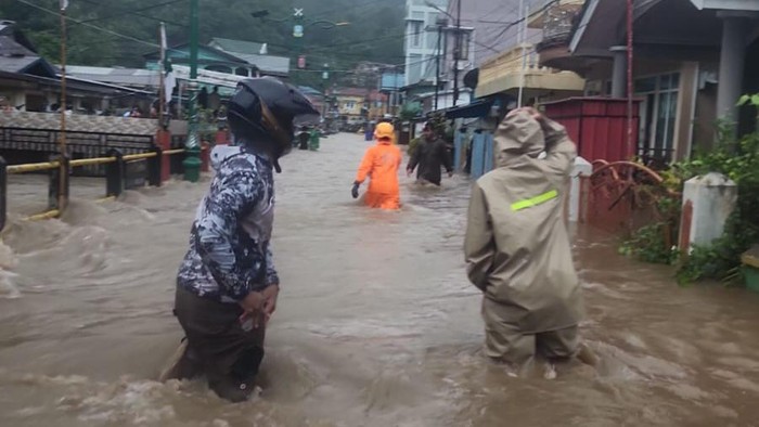 Banjir di Kabupaten Anambas, Kepri. (Dok BPBD Kepri)