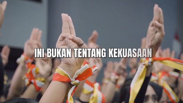 Ganjar Unggah Salam 3 Jari Tiga Jari Tiga Janji