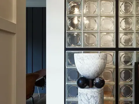 Glass block/Architectural digest