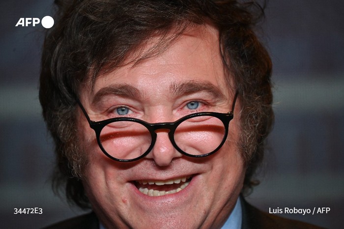 Javier Milei, Presiden terpilih Argentina. (Sumber: AFP)