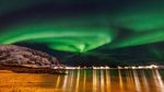 Keindahan Aurora Borealis Terangi Langit Malam di Norwegia