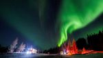 Keindahan Aurora Borealis Terangi Langit Malam di Norwegia