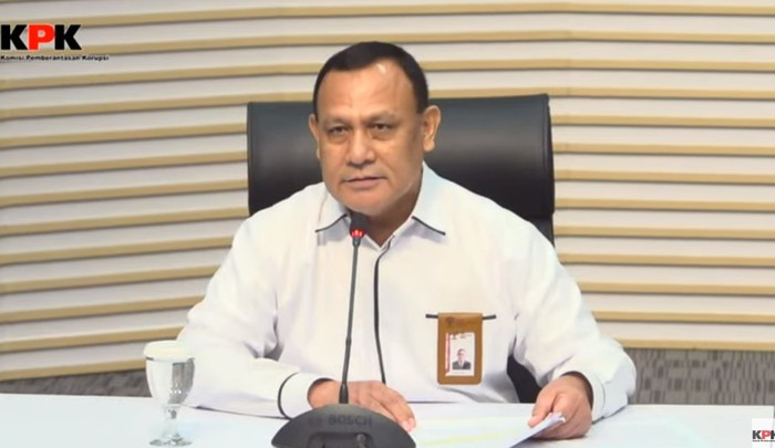 Ketua KPK Firli Bahuri (Screenshot YouTube KPK)