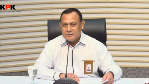 Ketua KPK Firli Bahuri (Screenshot YouTube KPK)