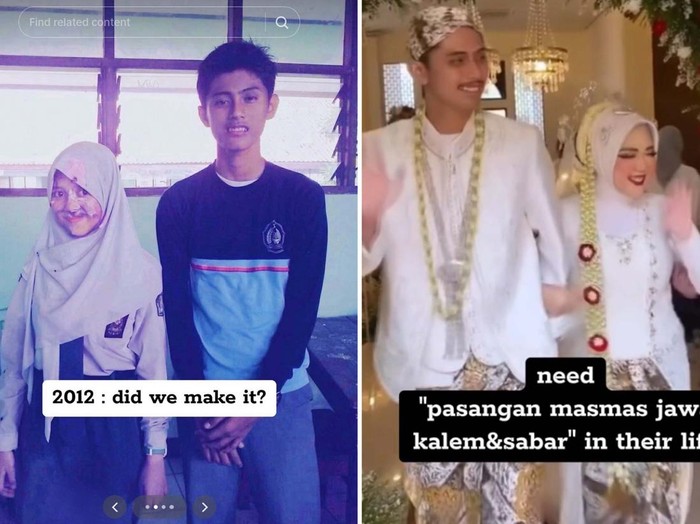 Foto pasangan Auliani Bismi dan Aditya Aji Asmoro, viral di media sosial