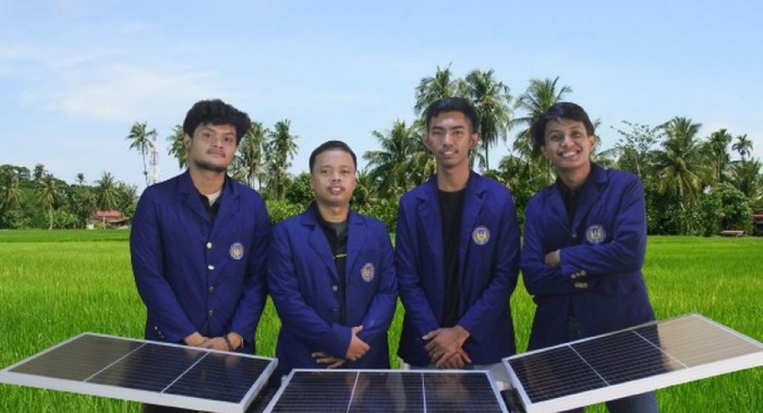 Mahasiswa UNY buat pompa air bertenaga surya