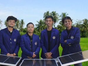 Mahasiswa UNY Ciptakan Pompa Air Tenaga Surya, Ekonomis dan Ramah Lingkungan