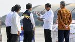 Momen Jokowi Lepas Bantuan Kemanusiaan Tahap Dua ke Palestina