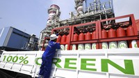 Green Hydrogen Plant (GHP) ini mampu memproduksi 199 ton hidrogen per tahun.
