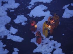 Potret Busa Beracun di Sungai Yamuna India