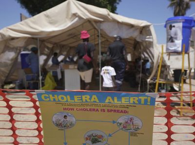 Potret Warga Zimbabwe yang Dihantui Wabah Kolera, Picu Ratusan Orang Tewas