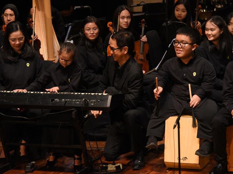 Saat Anak Berkebutuhan Khusus Unjuk Gigi di Konser A Night of Light