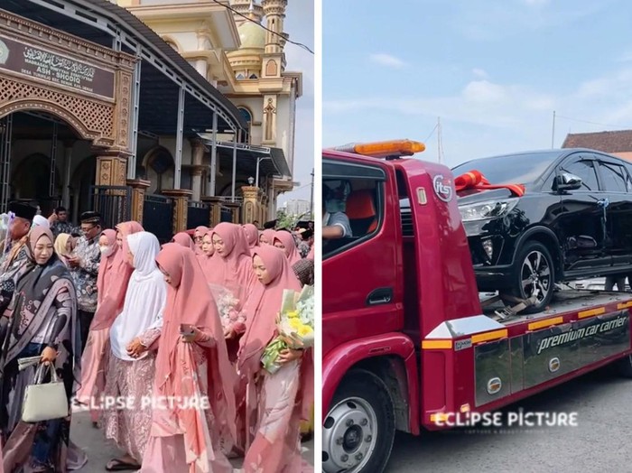 Seserahan pernikahan mobil, motor, hingga iPhone viral di TikTok