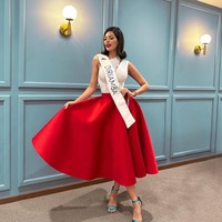 Sebelum ke Miss Universe, Sheynnis bekerja sebagai jurnalis dan presenter TV. Tahun ini, dia bergabung dengan program TV di Nicaragua bernama ‘Al Dia’. Sebagai salah satu host, dia memanfaatkan platform-nya itu untuk mengangkat isu-isu sosial. Foto: Instagram @sheynnispalacios_of