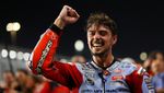 Sukacita Giannantonio Sabet Kemenangan Perdana di MotoGP Qatar