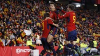 Timnas Spanyol di Euro 2024, Paling Banyak dari...