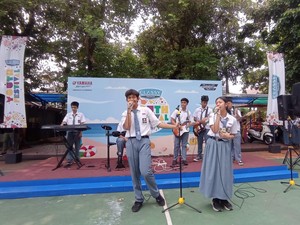 Antusias Siswa SMAN 70 Jakarta Adu Bakat di Classy Yamaha Youth Festival