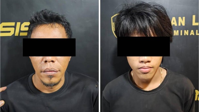 2 pelaku begal yang telah beraksi di 9 TKP di Lubuklinggau.