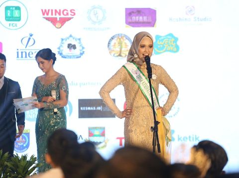 Alumni Emeron Hijab Hunt 2023, Fazah F Shalihah kini semakin berprestasi dan dinobatkan menjadi Duta Kesehatan Persahabatan Puteri Bandung 2023