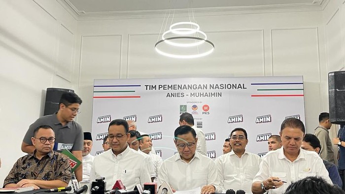Anies-Cak Imin umumkan Timnas AMIN