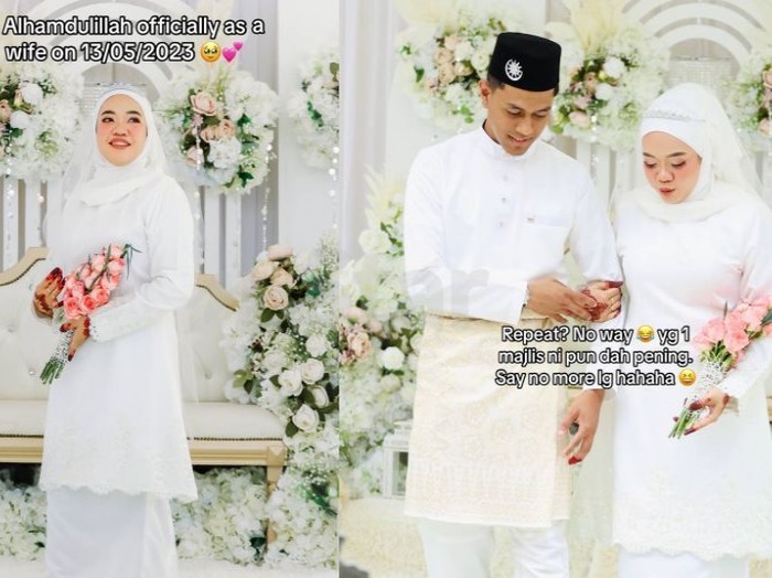 Foto pasangan Anis dan Amie, viral di media sosial