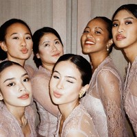 Maudy Ayunda tampil dengan tatanan rambut yang disanggul. Makeup natural flawless dengan perona bibir pink coral membuat penampilannya semakin fresh dan dipuji banyak netizen. Foto: Dok. Instagram Maudy Ayunda