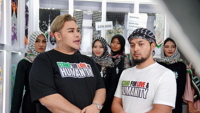 Ivan Gunawan sumbangkan uang Rp 1 miliar ke Palestina.