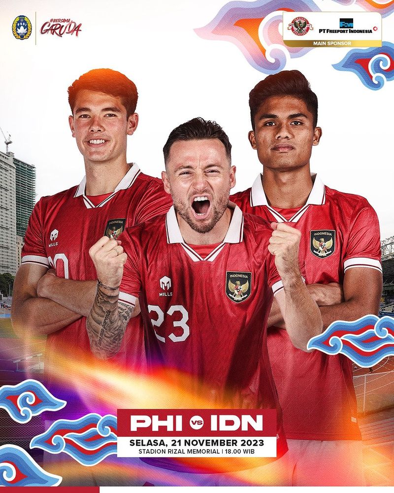 Jadwal Timnas Indonesia vs Filipina Kualifikasi Piala Dunia 2026 Hari Ini