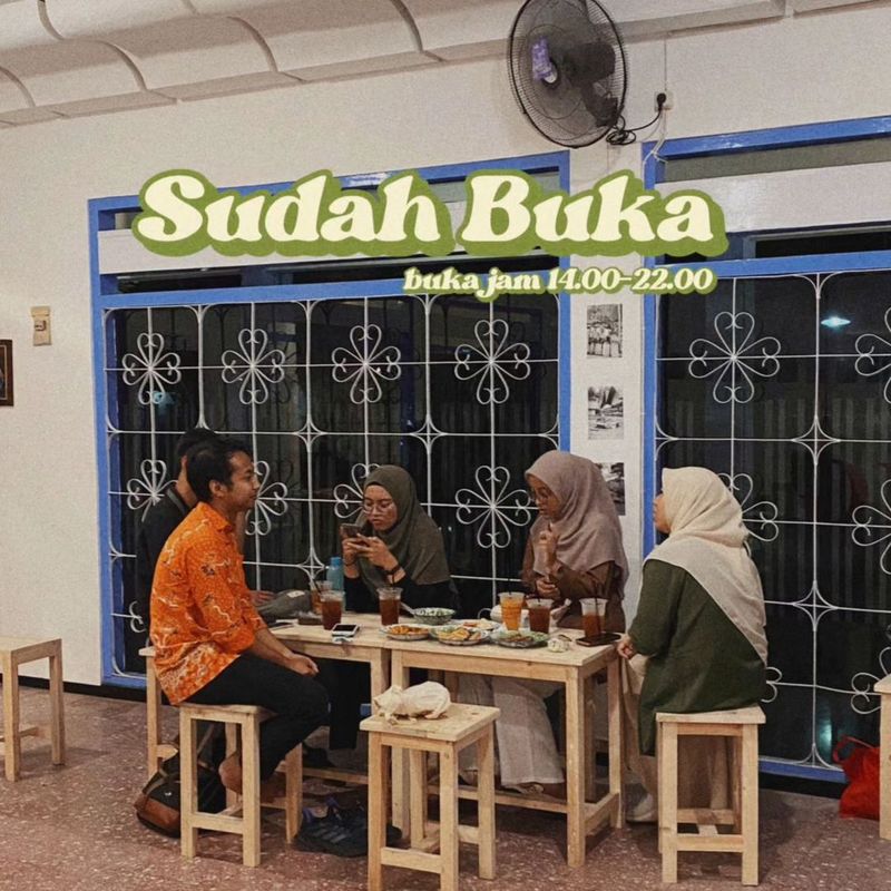 Kedai es teh jadul jadi tren minuman