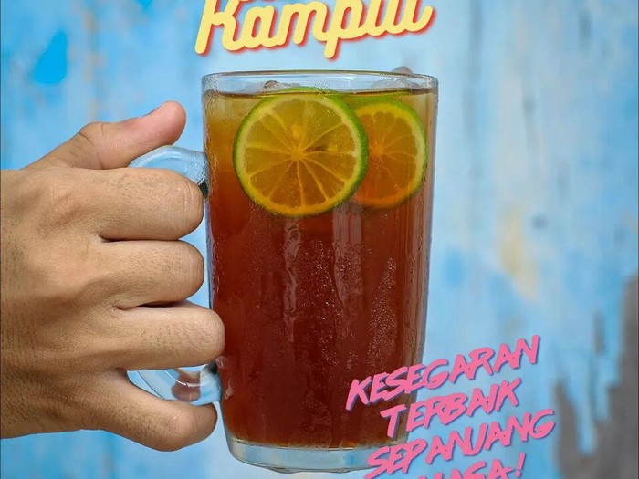 Kedai es teh jadul jadi tren minuman