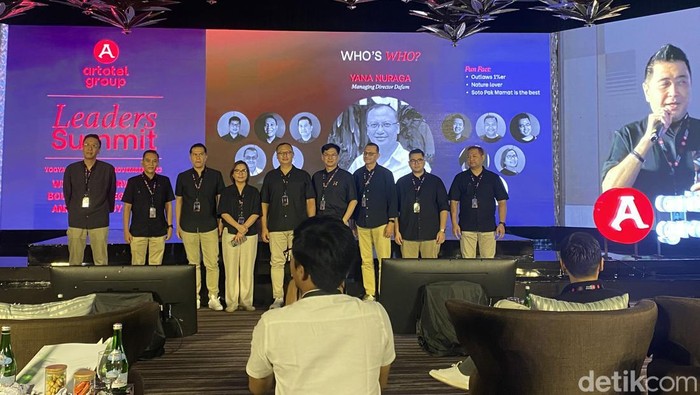 Kegiatan Artotel Group Leaders Summit 2023 di Artotel Suites Bianti, Yogyakarta, Selasa (21/11/2023).