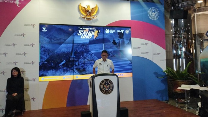 Sandiaga di acara WBSU