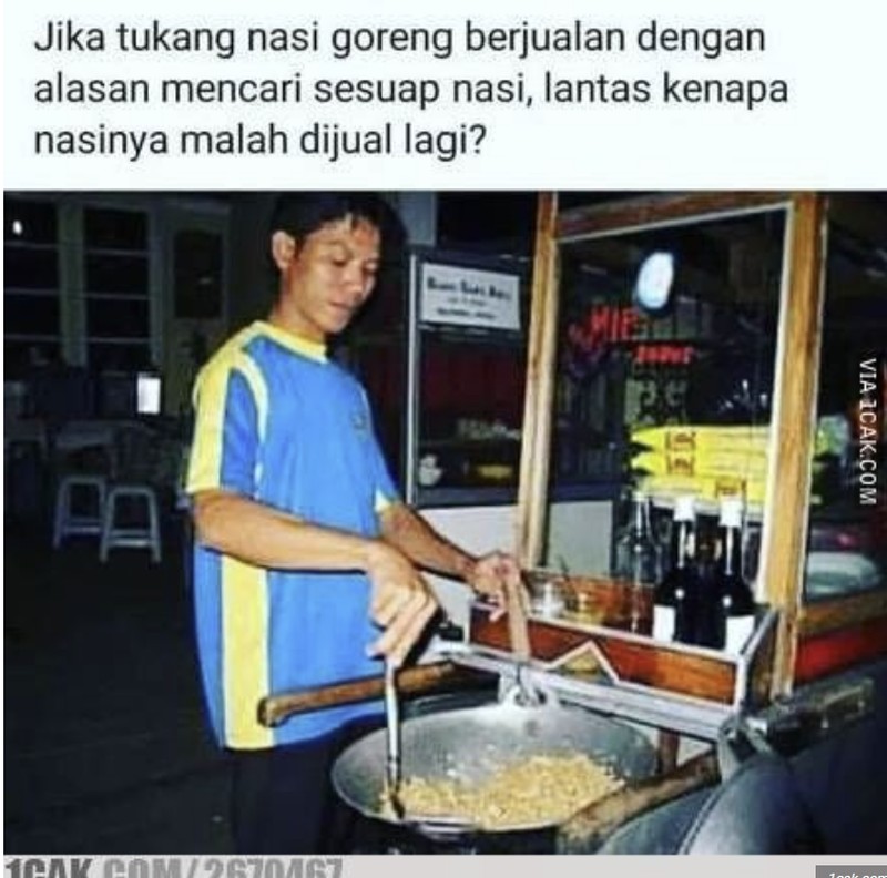 Beberapa pertanyaan ngaco ini bikin ngakak sekaligus garuk-garuk kepala. Kenapa? Karena bingung juga mau dijawab apa.