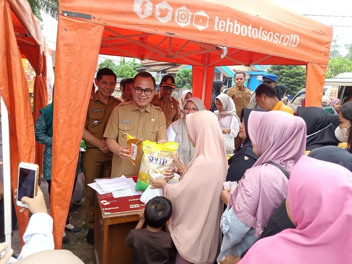 Pemkab Banyuasin gelar operasi pasar setiap pekan demi tekan inflasi