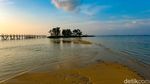 Pesona Pasir Timbul di Pulau Paniki Minahasa Utara