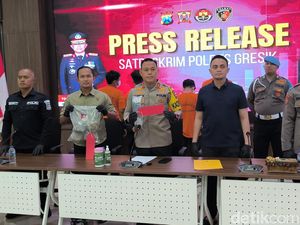 8 Provokator Ricuh Suporter di Laga Gresik United Vs Deltras Jadi Tersangka