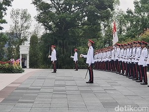 Prabowo Tiba di Istana Singapura, Bakal Terima Penghargaan Darjah Utama Bakti